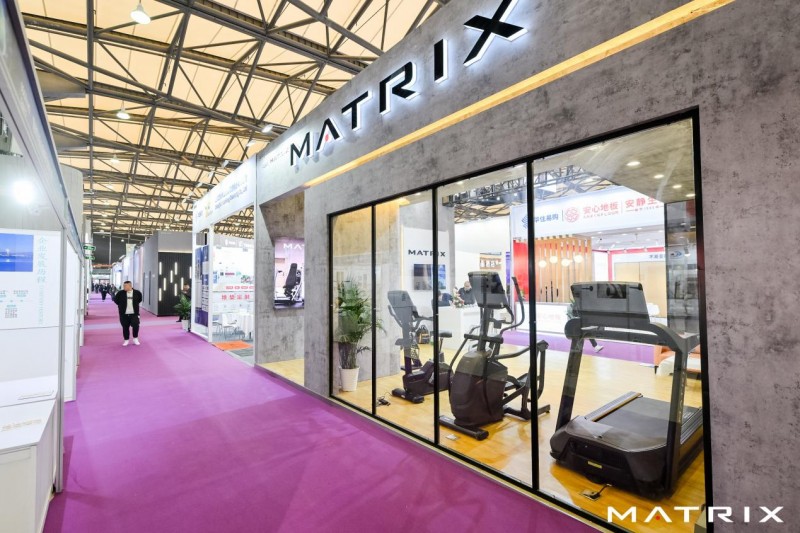 2024上海国际酒店展闭幕：Matrix商用健身器安博体育械再展健身器材魅力(图4)