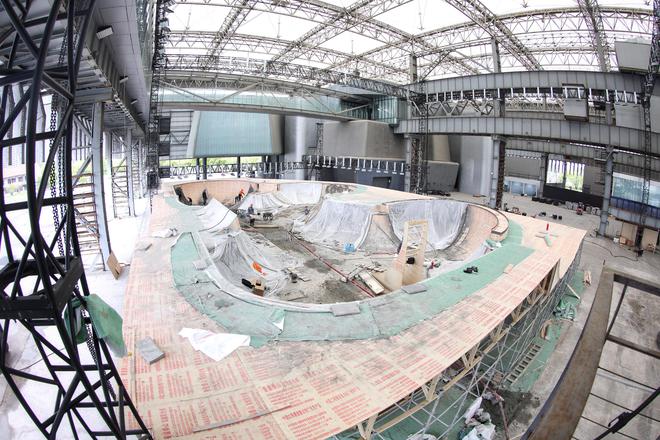 奥运会资格系列赛上海站下月开赛各竞赛场地已经初见规模安博体育(图4)