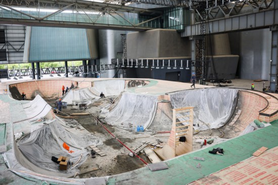 钟天使复出备战巴黎奥运会?奥安博体育运会资格系列赛·上海场地建设进入冲刺阶段(图4)