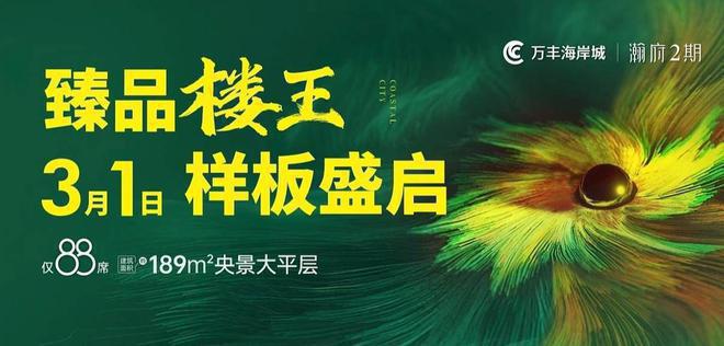 2024最安博体育新万丰海岸城瀚府怎么样值得买吗？楼盘解析一文读懂(图16)