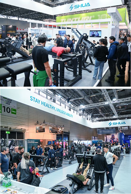 舒华体育亮相FIBO2024全球健身展新增30家国家级意向客户安博体育(图2)