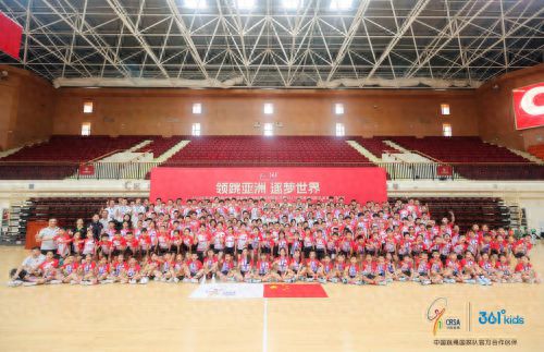 2024年亚洲跳绳锦标赛国家队集训开营仪式在沪举行361°装备正式交付安博体育(图1)