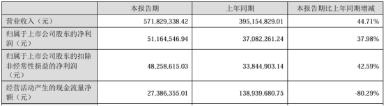 英派斯2024年上半年净利511645万同比增长3798%健身器材销售量增加安博体育(图1)