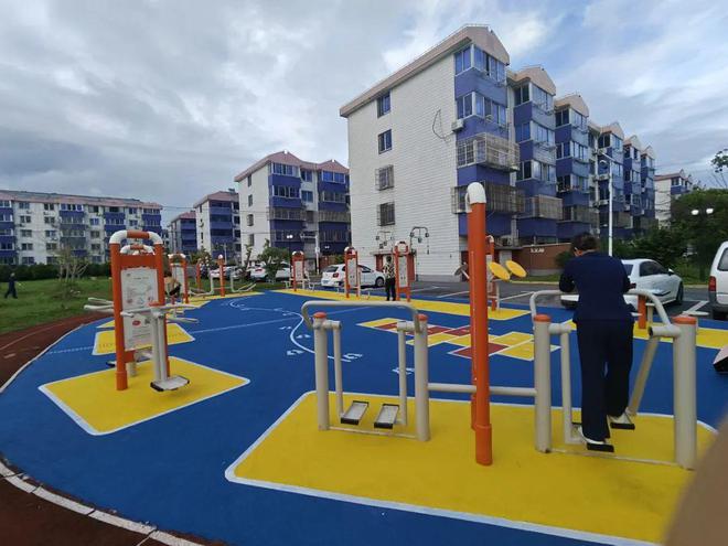 家门口添新活力！四团镇的这些健身器材焕新升级安博体育啦(图1)