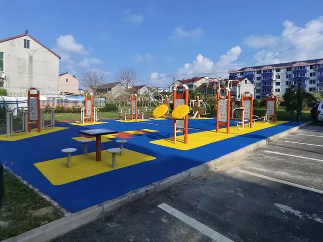 家门口添新活力！四团镇的这些健身器材焕新升级安博体育啦(图11)