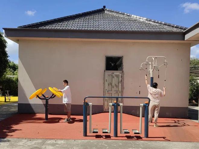 家门口添新活力！四团镇的这些健身器材焕新升级安博体育啦(图10)