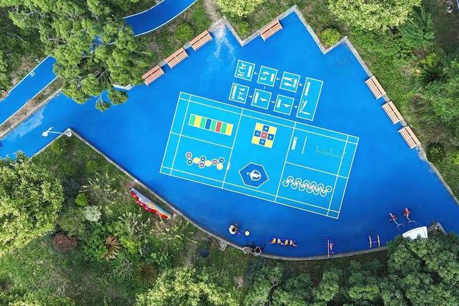 安博体育平台健身设施“大变身”!杨浦为居民打造家门口的“体育后花园”(图1)