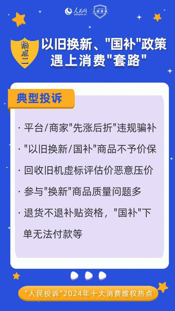 安博体育人民网“人民投诉”平台发布2024年十大消费维权热点(图3)