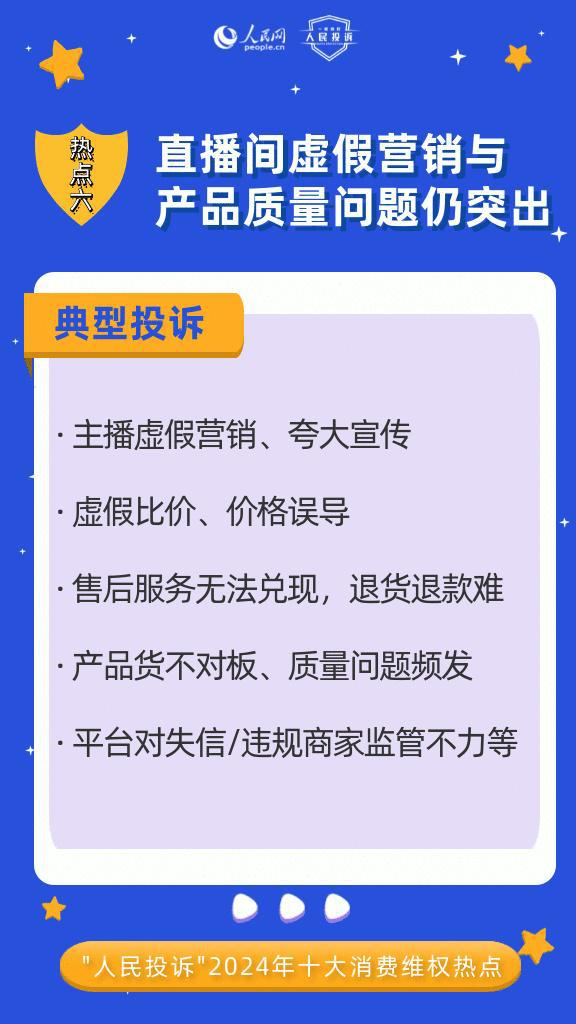 安博体育人民网“人民投诉”平台发布2024年十大消费维权热点(图11)