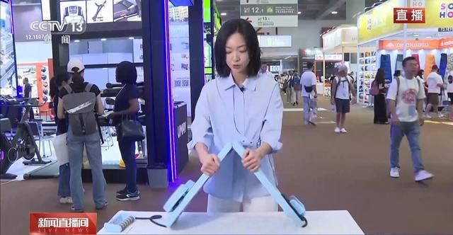 安博体育展区变身体育馆广交会上这些“健康神器”很吸睛(图3)