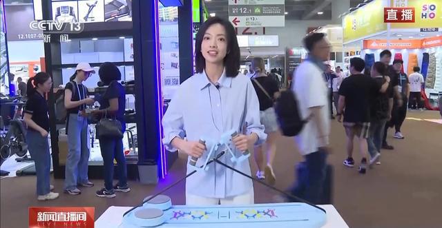 安博体育展区变身体育馆广交会上这些“健康神器”很吸睛(图2)