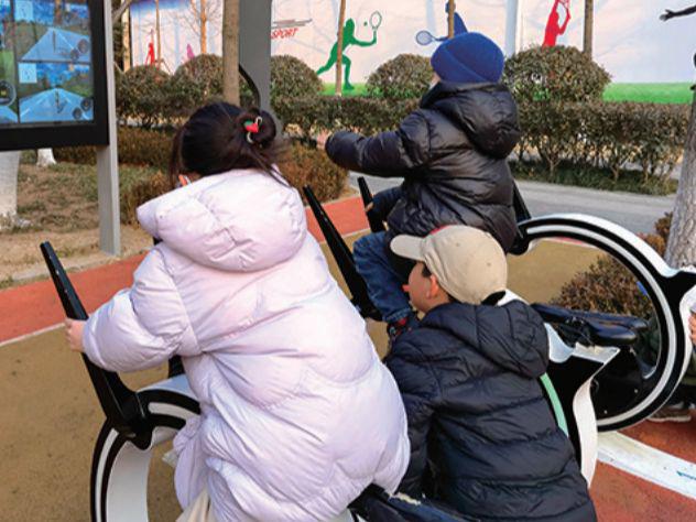 青岛：公园广场社区楼安博体育院“近”享智慧健身乐趣(图1)