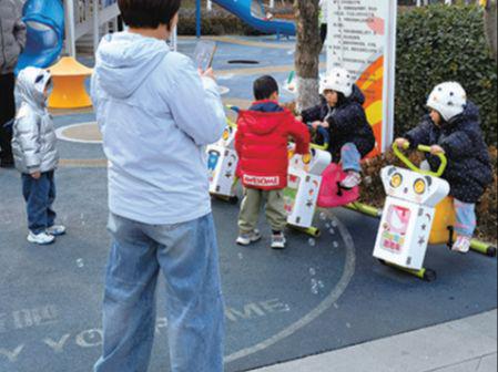 青岛：公园广场社区楼安博体育院“近”享智慧健身乐趣(图2)