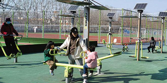 青岛：公园广场社区楼安博体育院“近”享智慧健身乐趣(图5)