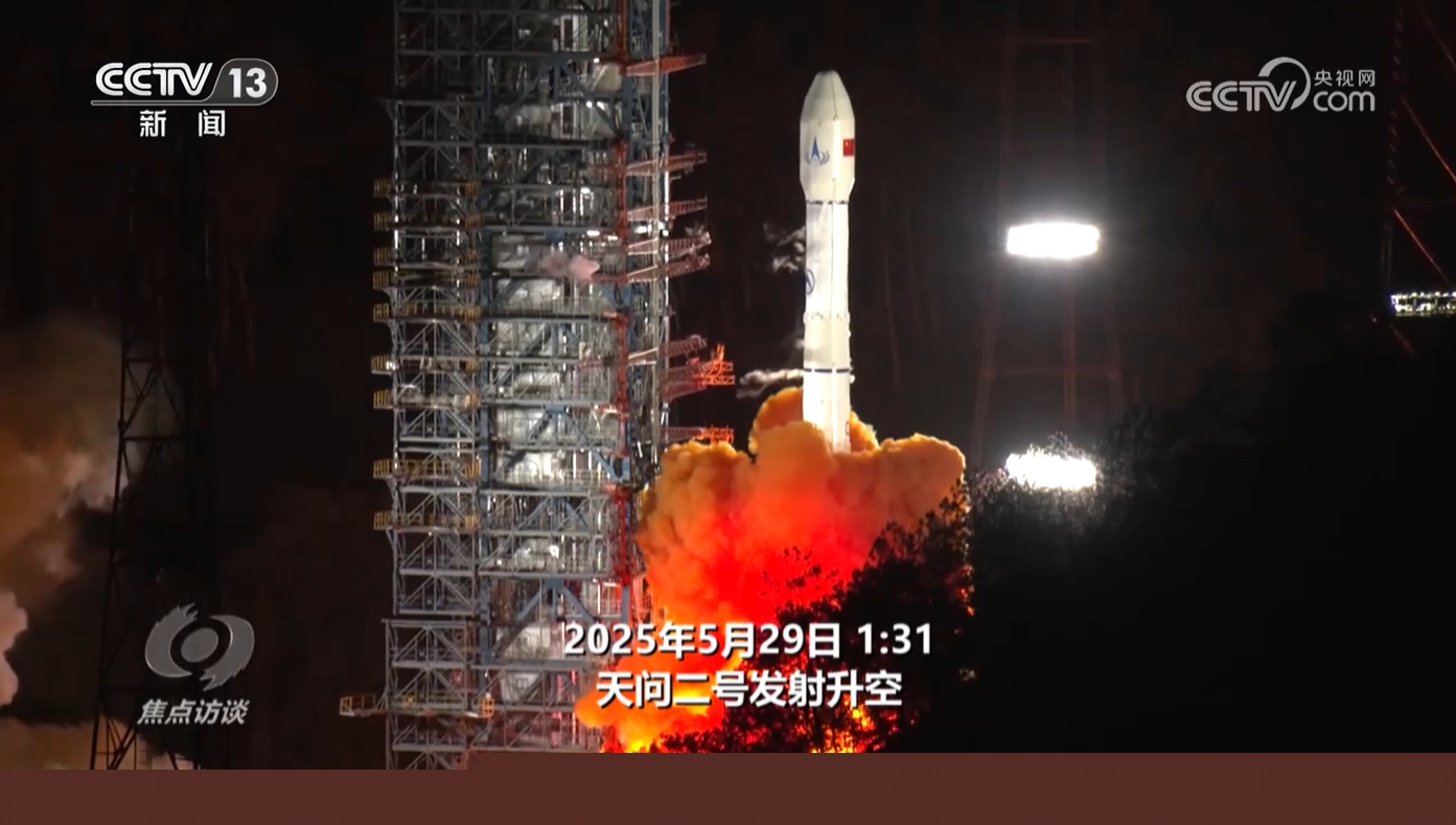 焦点访谈｜两大光荣使命、安博体育12个飞行阶段天问奔赴太空开启“追星”路(图1)