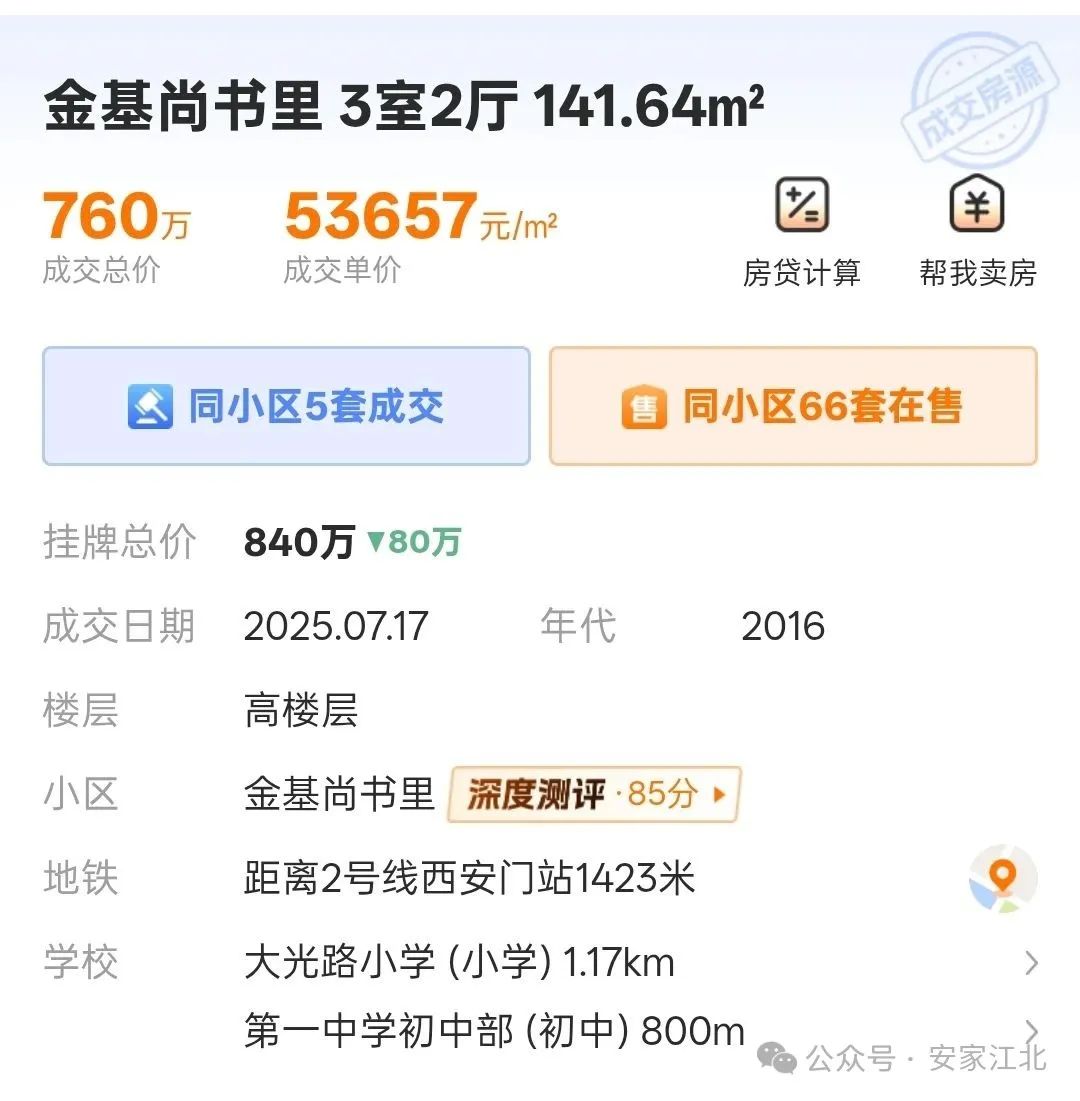 安博体育平台一批成交数据曝光！出乎意料南京这类房子竟然如此抗跌(图1)