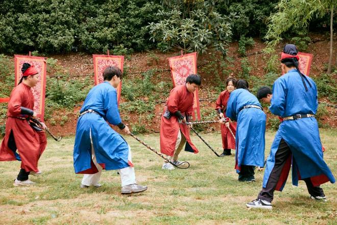 我安博体育国首个《非遗步打球运动规范》在成都金堂发布(图2)