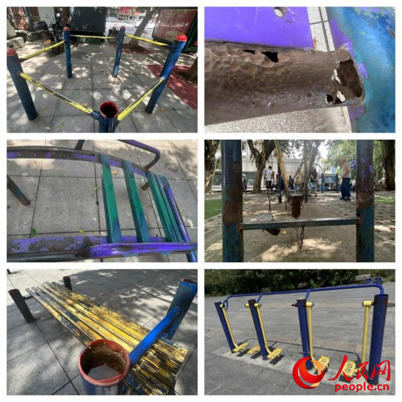 人民直击公共健身器材安博体育成“伤人利器”?(图4)