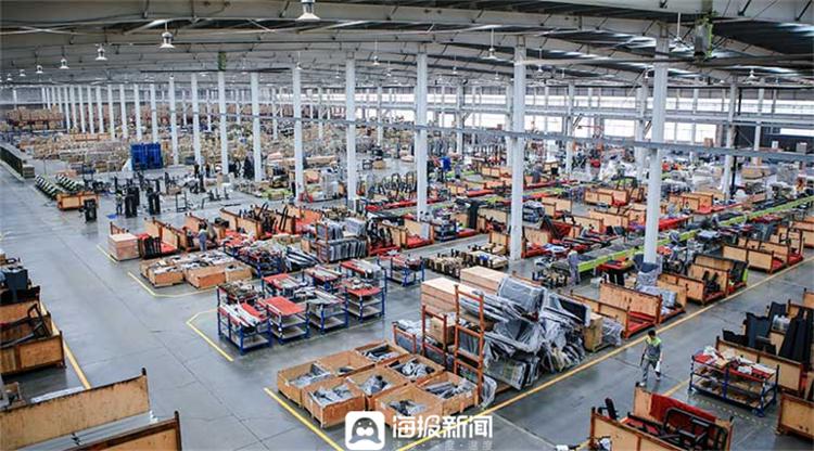产业链上的山东好品牌丨从焊接机器人到数字工厂大胡子运动器材助力德安博体育州打造体育名城_大众网(图1)