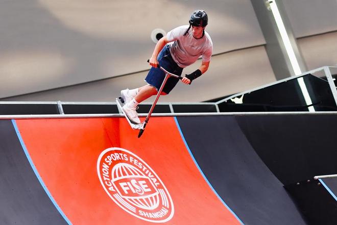 安博体育黄浦江畔追风？用FISE极限运动打开西岸(图1)