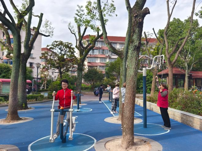 器材、地面、采光全优化！这个健身苑的更新太懂居民心安博体育(图5)