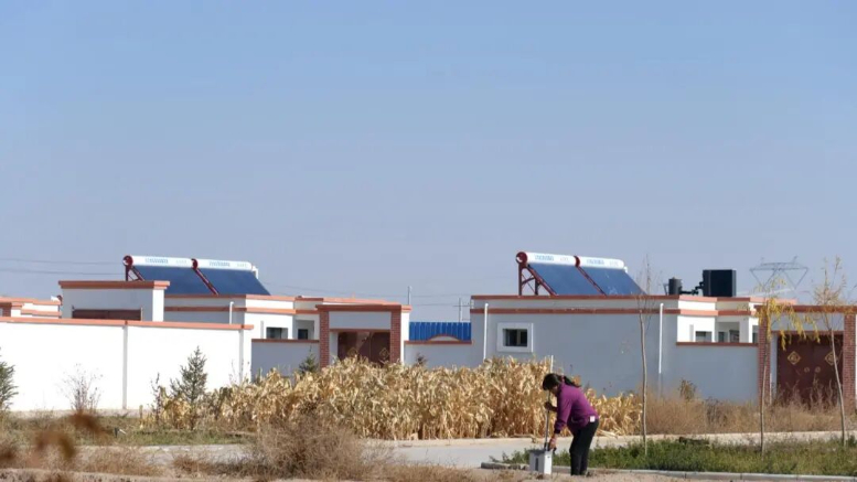 安博体育永昌县六坝镇星海村地质灾害避险搬迁点让乡村生活提质升级(图2)