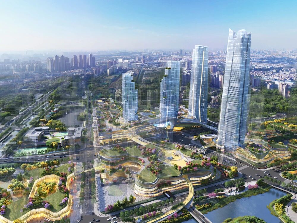 在约6000㎡万科趣味里看见微缩版「非凡一平方公里」安博体育(图1)