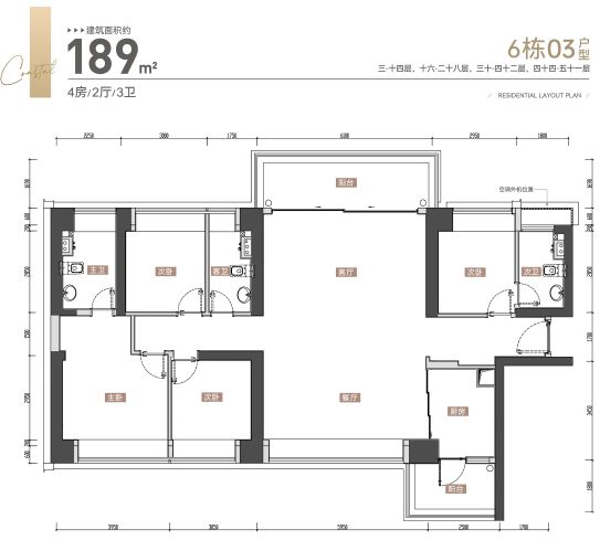 安博体育平台万丰海岸城瀚府100平豪装现楼2梯3户豪宅配比约31m层高(图12)