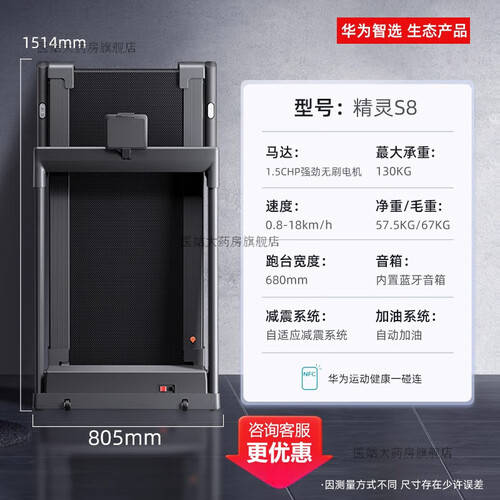 华为智选跑步机评测：家庭健身的理安博体育想选择(图1)